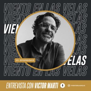 Victor marti en viento en las velas